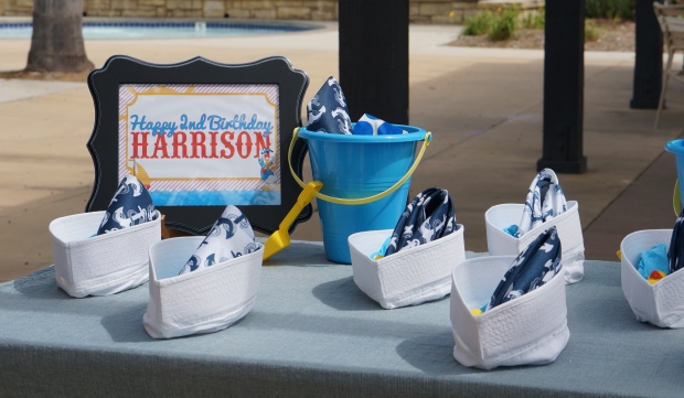 Donald Duck Nautical themed birthday party // party favors